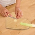 thumbnail image 4 of CTIRCHIU 3pcs Heart Shaped Bamboo Cake Plate for Serving Dish Households, 4 of 8