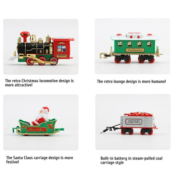 Santa Express Delivery Train Toy,Christmas Toy Train Set Christmas Toy Train Set Electric Train Toy Crafted with Care