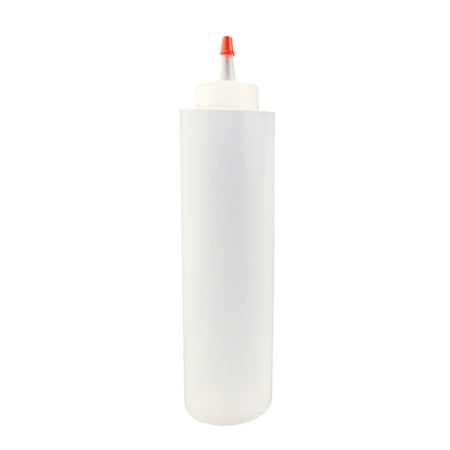 

8/16oz Clear Squeezes Condiment Bottles Sauces Ketchup Syrup Storage Container