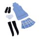 thumbnail image 5 of Ropa para figuras de acción femeninas a escala 1/6, duradera, con tacones altos y chaleco de punto, fácil de usar. Estilo E, 5 of 9