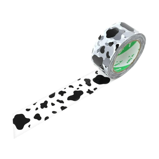 Cinta de embalaje para decoración de bricolaje, cinta de envío creativa para fábrica, pelo de mascotas, hogar patrón de leche