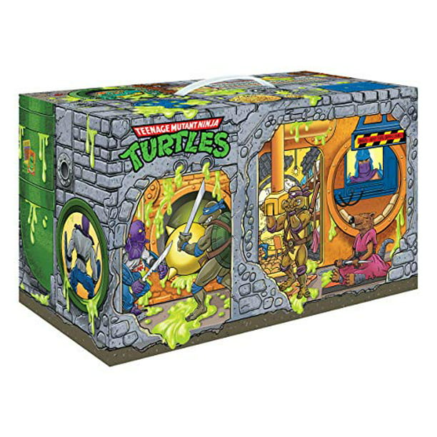 Playmates Teenage Mutant Ninja Turtles Retro Sewer Lair Set, 6 - Walmart.com