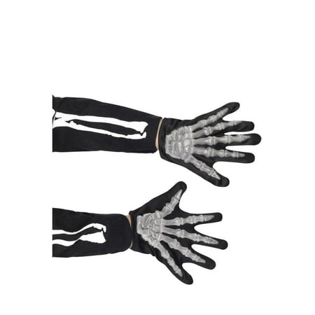 Skeleton Bones Child Costume Gloves