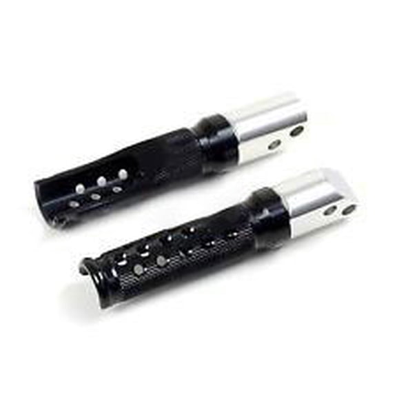 Black Slashed Rear Foot Pegs for Yamaha FZ1 2001-2005