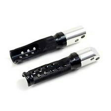 - Black Slashed Front Foot Pegs for Yamaha YZF750 1997-2003