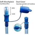 thumbnail image 5 of Sac d'Hydratation 2l, Pochette d'Hydratation Sans Bpa pour Sac à Dos, Sac à Boire Militaire avec Tube, Réservoir d'Eau Portable pour Randonnée, camping, Course, Vélo, 5 of 5