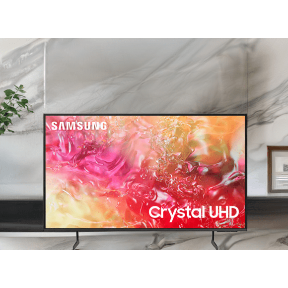 Samsung UN43DU7100FXZC 43" 4K UHD HDR LED Tizen OS Smart TV - 2024 (Factory Refurbished)