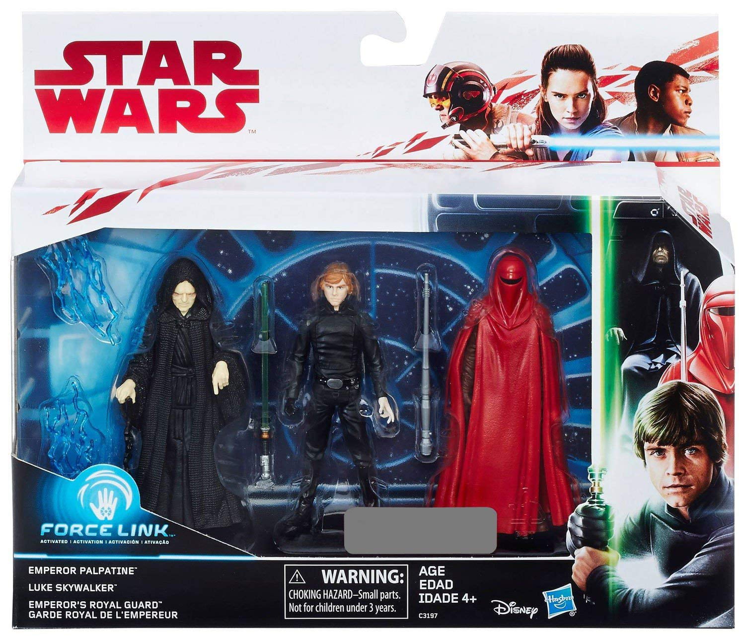 Revenge of the Sith Emperor Palpatine Firing Force Lightning Action Figure for sale online Hasbro Star Wars