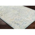 thumbnail image 4 of Mark&Day Area Rugs, 2x3 Olivia Traditional Ivory Cream/Teal/Yellow Area Rug, Blue Grey Beige Carpet for Living Room, Bedroom or Kitchen (2' x 3'), 4 of 7