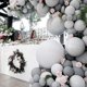 thumbnail image 1 of Paquete de 10 globos de látex gris macaron ShuxiuWang 10 pulgadas, 1 of 2