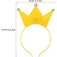 thumbnail image 2 of WWS-5Pcs LED Crown Headband Lights Light Up LED Crown Tiara Princess Headband For Festival Party, Random Color, 2 of 4
