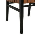 thumbnail image 6 of GDF Studio Cassian Dining Chair, Rubberwood, PU Rope, 6 of 10