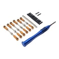 thumbnail image 1 of ZheElen RCGOFOLLOW 1/14 Aluminum Alloy Wheelbase Steering Link Rod Set Rc Steering Link Rod Set For Wltoys 144001 RC Car Part Orange, 1 of 6