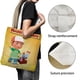 thumbnail image 3 of Handy Manny Bolso de tela con estampado de lienzo para mujer, bolsa de compras reutilizable y estética, con cremallera interior, regalo para mujer,40*45cm., 3 of 6