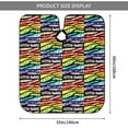 thumbnail image 3 of Barber Hair Cutting Cape Autism Awareness Professional Salon Hairdressing Cape for Hairdresser 66”× 55”, 3 of 7