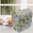 thumbnail image 4 of Flower Lounger Chair Bag, Pointy Petals and Circular Shapes Flower Elements Pattern on Plain Backdrop, High Capacity Storage with Handle Container, Lounger Size, White Multicolor, by Ambesonne, 4 of 5