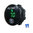 thumbnail image 3 of hengtong Car Digital Monitor 12V 24V Sturdy Vehicle Repair Parts Voltmeter Teste, 3 of 9