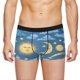 thumbnail image 5 of Calzoncillos tipo bóxer elásticos de seda transpirables con diseño de sol, luna y estrellas, para hombre, 3D, 5 of 5