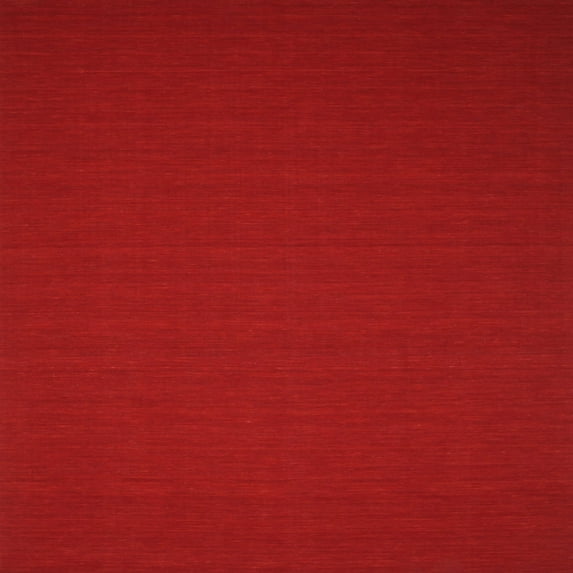 Ahgly Company Indoor Square Contemporary Red Abstract Area Rugs, 6' Square