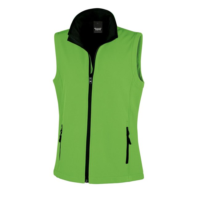 Result Core Bodywarmer Coquille Souple Imprimable pour Femmes
