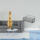 thumbnail image 2 of Organizador De Cesta Con Escultura De Guepardo Dorado, Centro De Mesa Decorativo Con Estantes Flotantes Para Oficina, Cocina, Baño, Sala De Estar Y Almacenamiento., 2 of 8