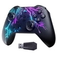 thumbnail image 1 of Control Inalámbrico para PC/Mobile Android/Switch/IOS, Controles de PC para Juegos con Joystick de Doble Pasillo de 2,4 GHz, Gatillo Hall, Giroscopio de 6 Ejes, Iluminación RGB, Doble Vibración y Turbo, 1 of 7