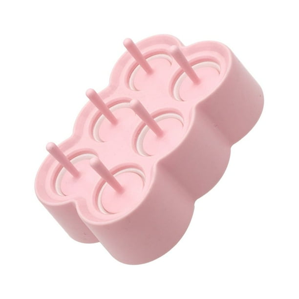Bandeja de moldes de Cubitos de hielo Wosthever Rectángulo rosa