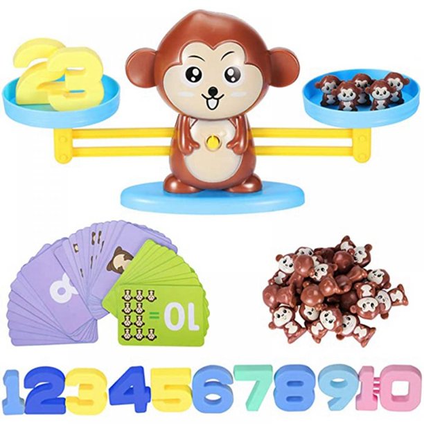 Prettyui Balance Counting Cool Math Games - Toys For 3 4 5 Year Olds Cool Math Educational Kindergarten - Number Learning Toy For Boys And Girls - Walmart.com - Walmart.com