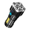thumbnail image 2 of Cheers.US Rechargeable LED Spotlight ABS Ultra-Long Standby Flashlights Rechargeable Waterproof Strong Camping Flashlight Waterproof Light, 2 of 11