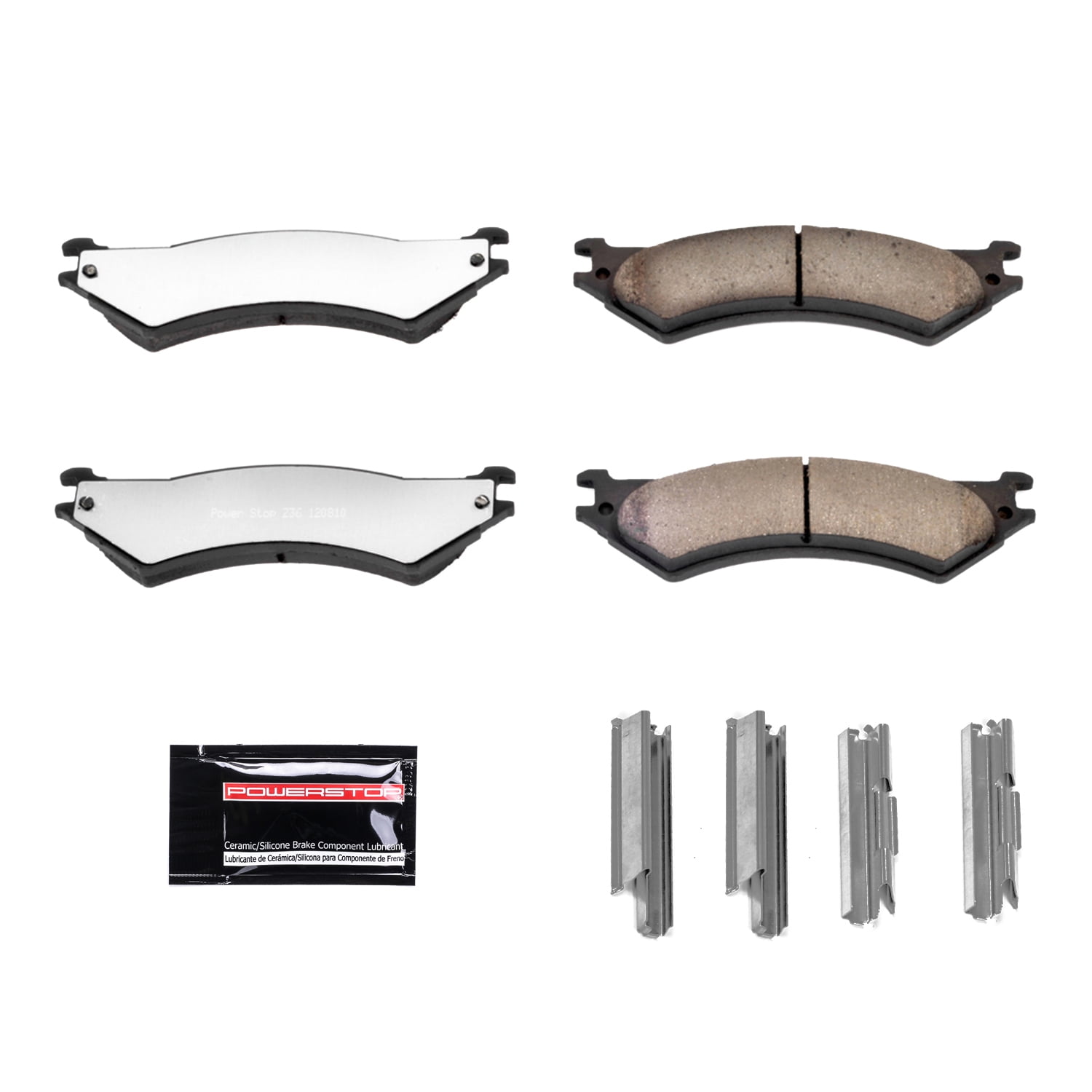 PowerStop Z36-792 Disc Brake Pad Set Cadillac, Chevrolet, GMC Disc Brake Pad Set - Rear