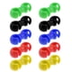 thumbnail image 1 of Soidarity 10 Uds bicicleta Cable de freno estilo S Clips hebilla manguera guía bicicleta Line Clip Ciclismo 5 colores 2 piezas * 5, 1 of 6