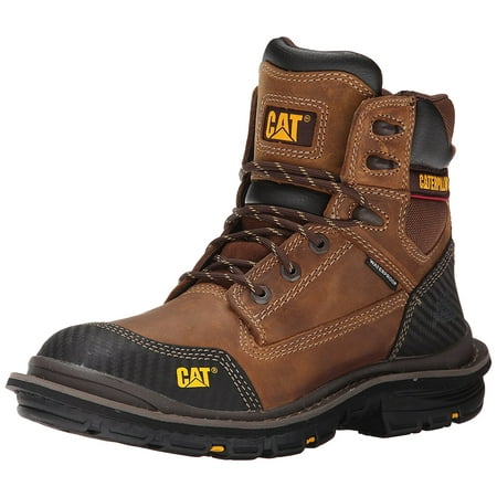

Caterpillar Men s Fabricate 6 Tough P74051 Waterproof Work Boots Brown (13.0M)