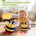 thumbnail image 2 of Juguete para bebés hahaland Crawling Musical Dancing Learning Bee, 2 of 9