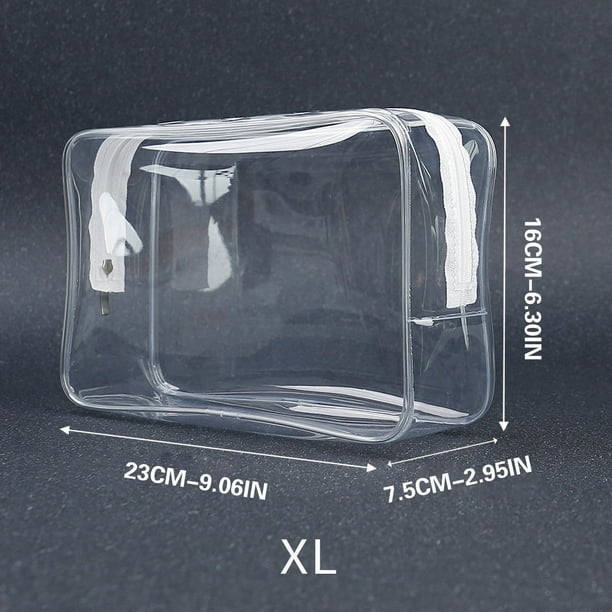 Bolsa Transparente Ganfancp para Cosméticos de Gran Capacidad