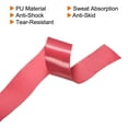 thumbnail image 4 of Unique Bargains 43.3' Absorb Sweat Non-Slip PU Tennis Racket Overgrip Tape Wraps Red 12 Pack, 4 of 6