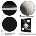 thumbnail image 3 of Designart "Cream Bowling Encounter" Bowling Picture Framed Wall Art Prints, 3 of 5