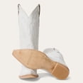 thumbnail image 5 of Women's Stetson Casey Leather Boots Snip Toe Handcrafted White, 5 of 6