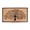 Black Beige Tree, variant on A1 Home Collections Doormat, Natural Coir Flocked, 30x48, Heavy Duty, Thin Profile, Easy to Clean, Long Lasting, Front Door Entry Mat