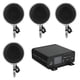 thumbnail image 2 of Altavoces de audio para motocicleta, amplificador de 4 canales, altavoz Bluetooth para motocicleta de 4 pulgadas, rendimiento confiable, 2 of 8