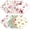 Flowers, variant on 42 count 9.8 x 9.8 Inches Layer Cakes Squares for Quilting Precut Quilting Fabric Squares for Sewings Patchwork Retro Sewing Fabrics for DIY Craft Sewing-Embroidery