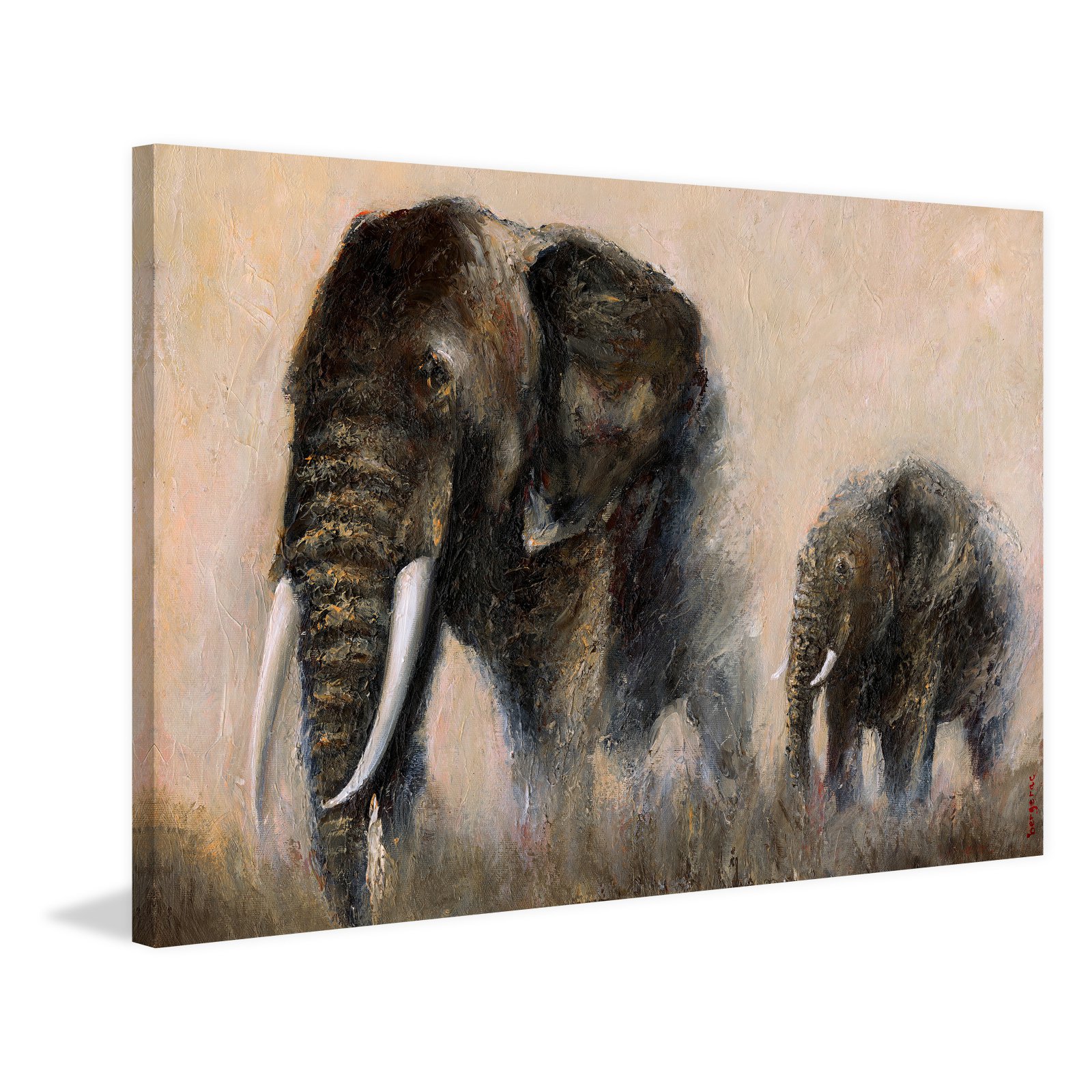 Marmont Hill Under My Protection Painting Wall Art Print