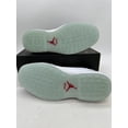 thumbnail image 3 of Jordan ADG 5 Men's Size 10 Wide White Red Leather Golf Shoes FQ7874 101, 3 of 6