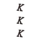 thumbnail image 5 of Injueey Letras de metal Números de casa Decoración de puerta fácil de instalar No es fácil de desvanecer Amplia aplicación B17--K Type1 NO1, 5 of 6