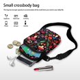 thumbnail image 7 of HELLHERO Lightweight Adjustable Shoulder Strap Crossbody Bag, Vintage Polyester for Outdoor Daily Use, 7 of 7