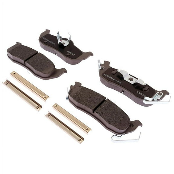 Disc Brake Pad Set Fits select: 2005-2006 JEEP GRAND CHEROKEE, 2004-2015 NISSAN TITAN