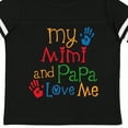 thumbnail image 4 of Inktastic Mimi and Papa Love Me Boys or Girls Toddler T-Shirt, 4 of 5