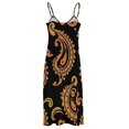 thumbnail image 4 of Paisley Sleeveless Dress Women's Clothing Chic And Elegant Woman Dress Elegant Women's Sets, 4 of 6