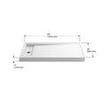 thumbnail image 2 of Kohler K-9177 Bellwether 60" X 34" Rectangular Shower Base - White, 2 of 7