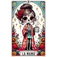 thumbnail image 2 of Tarot Card Shirt Funny Mexican Mom Tshirt Spanish Mothers Day Latina Skeleton Catrina Mama TShirt Mama Tee Mothers Day Shirt, 2 of 7