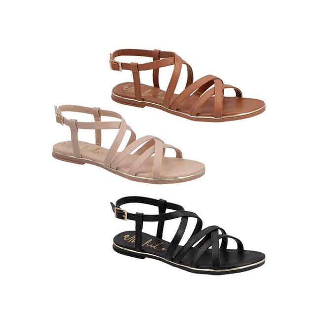 Sandalias Dama Uh Lulu Tripack Playa Alberca Huarache Chancla Mujer multicolor 23